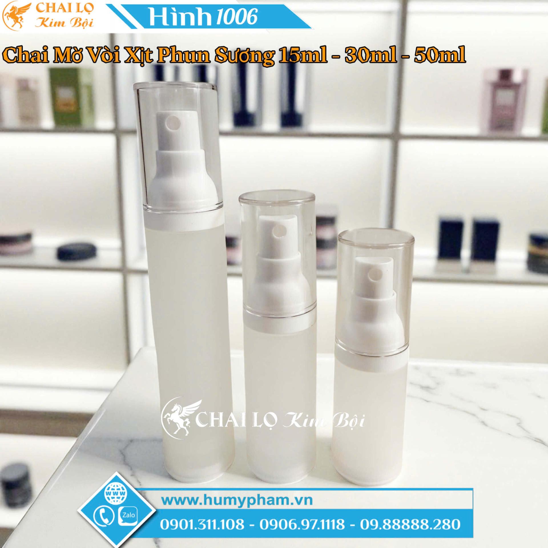 Chai Mờ Xịt Giọt Và Xịt Phun Sương 15ml - 30ml - 50ml